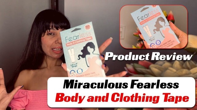 'Miraculous Fearless Body and Clothing Tape (how to use?!)'