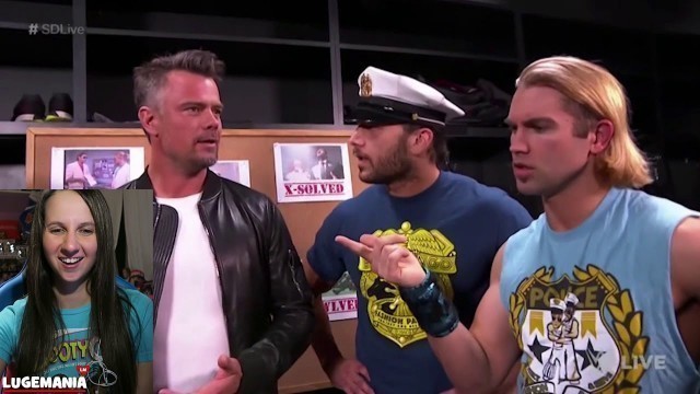 'WWE Smackdown 2/27/18 Josh Duhamel Fashion Police and New Day'