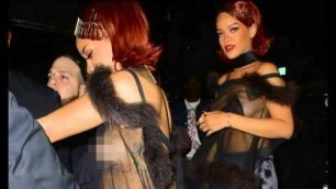 'EXPOSED: Rihanna Flashes her Nipples at MET Gala After-Party'