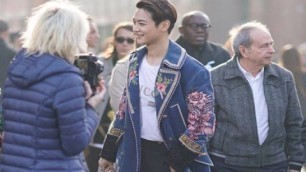 'SHINee\'s Minho attended the \'Gucci\' 2017 FW fashion show!'