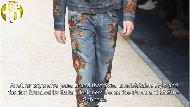 'Top Ten Most Expensive Jeans In The World 2016'