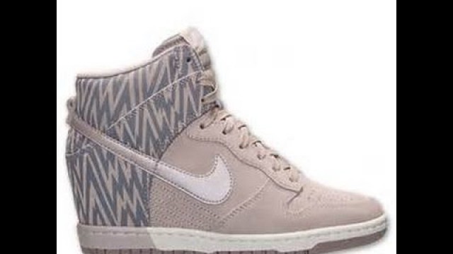 '20150327 NIKE 2013 Q4 Women DUNK SKY HI Print Fashion Shoes Sneaker 543258-003'