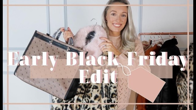 'EARLY BLACK FRIDAY HAUL // SALES + DISCOUNT CODES 2018 // Fashion Mumblr'