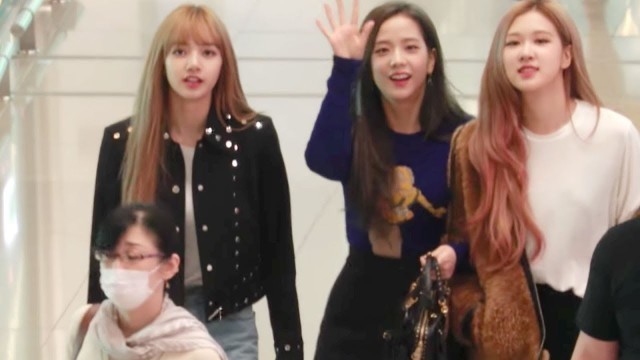 'BLACKPINK Jisoo, Rosé, Lisa at Incheon Airport Off to NEW YORK to Attend NEW YORK FASHION WEEK'