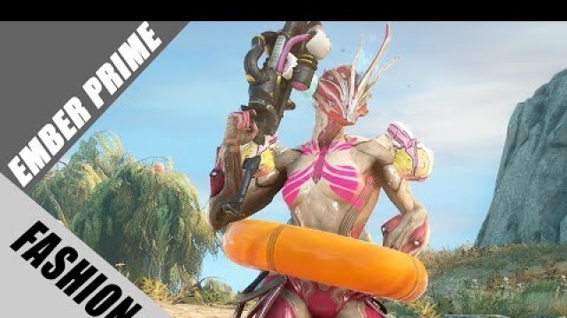 'Warframe | Fashion Frame | Ember Prime : Beach Party'