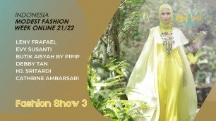 'INDONESIA MODEST FASHION WEEK 21/22 (IMFW) - Fashion Show 3'