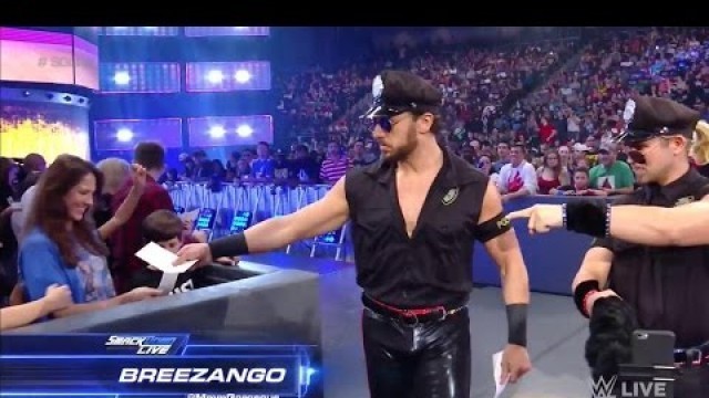 'Breezango entrance'