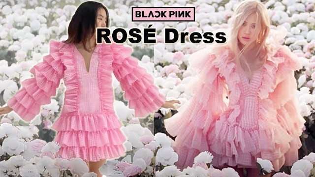 'I Made BLACKPINK ROSÉ On The Ground Dress | Iconic Blackpink Outfits | Kpop Fashion'