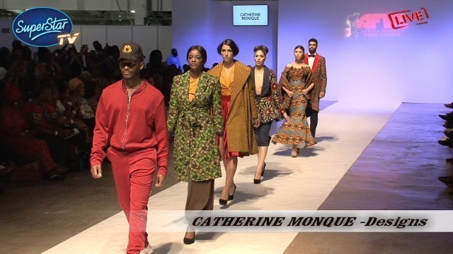 'AFRICAN FASHION WEEK LONDON 2016 CATHERINE MONQUE'