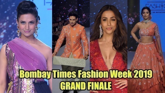 'UNCUT - Bombay Times Fashion Week 2019 | GRAND FINALE | Hina Khan, Divyanka, Malaika Arora Khan'