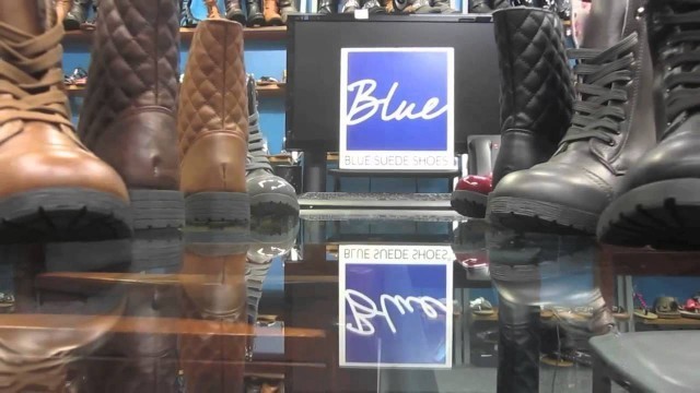 'Fashion Combat Boots for Fall and Winter | Blue Suede Shoes NY'