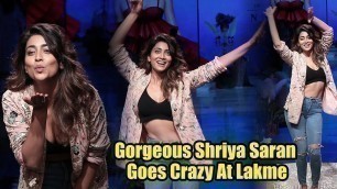 'Shriya Saran | lakme Fashion Week 2019 | Day 01'