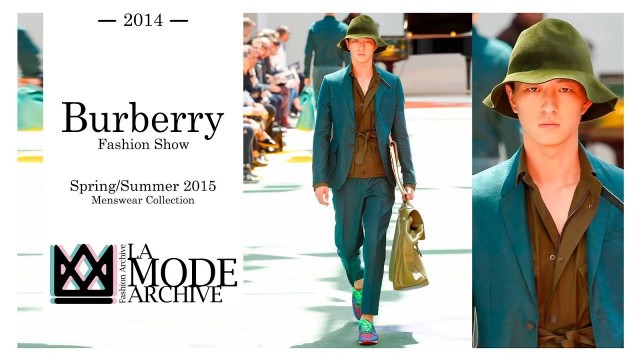 'Burberry Fashion Show - Spring/Summer 2015 Menswear Collection'