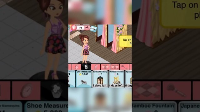 'Fashion Story Level 28 Summer Tide Mannequin Gameplay Shorts'