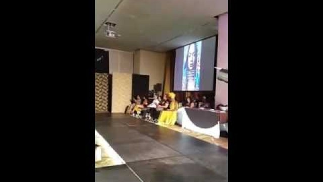 'African Fashion festival 2016 pasarela de Viviana Patiño parte1'