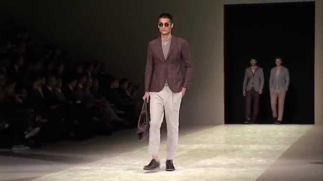 'Giorgio Armani - 2015 Spring Summer Menswear Collection'