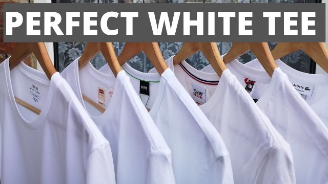 'Which Brand Makes The Perfect White Tee ? | Mens Summer T shirts'