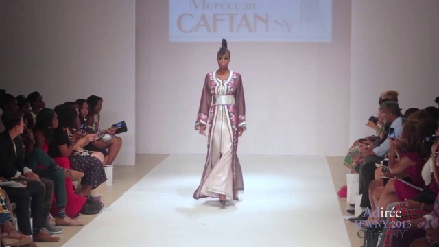 'Khadija Moroccan Caftan New York   Africa Fashion Week New York 2013'