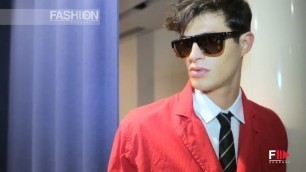 '\"TRUSSARDI\" Menswear Spring Summer 2015 Milan Full Show by Fashion Channel'