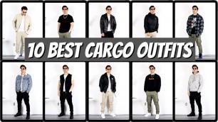 'Cargo Pants Outfit Ideas | Mens Summer Lookbook 2021'