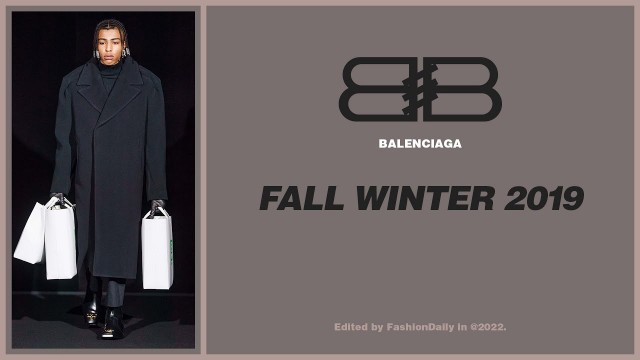 '89 | BALENCIAGA FW 2019 HIGHLIGHTS !'