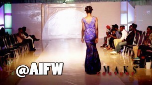 'Emaks couture @ Africa international fashion week Nigeria 2016'