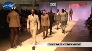 'AFRICAN FASHION WEEK LONDON 2016 CAESAR COUTURE'