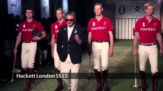 'Hackett London Spring/Summer 2015 - Menswear London Fashion Week'