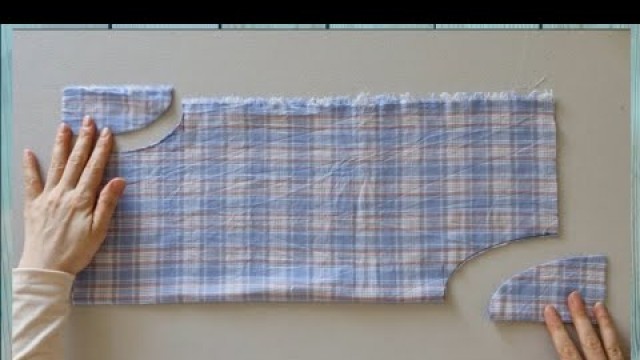 'Easy-to-make baby jumpsuit without patterns Diy jumpsuit cutting and stitching for baby'