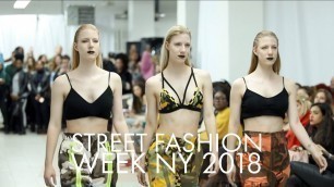 'Street Fashion Week (SFW) New York 2018 || Backstage & Highlights ||HD'