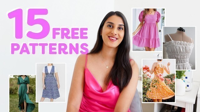 '15 FREE dress sewing patterns for summer *with inspo* 