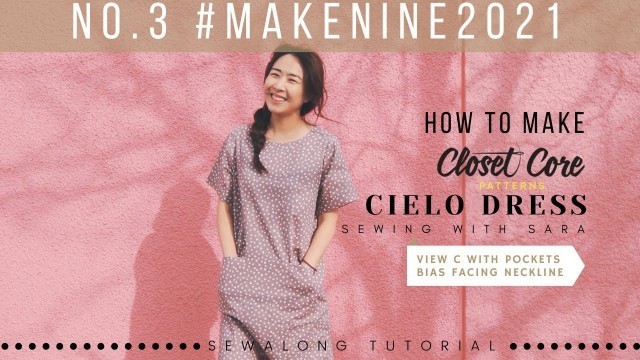 'Cielo Top & Dress by Closet Core Patterns | Sew Along Tutorial from Sewing Therapy'