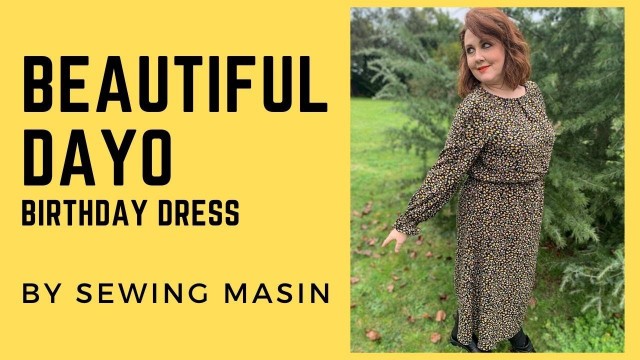 'Beautiful \"Dayo\" Dress by Sewing Patterns by  Masin'