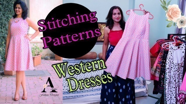 'STITCHING PATTERNS | Western Dress Designs For Ladies | Trendy Cotton Western Dress for Women/Girls'