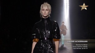 'Haider Ackermann Paris Fashion Week Fall/Winter 2018-19'