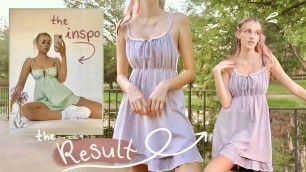 'DIY Beginner Friendly Sundress | recreating that dress from Princess Polly // Pinterest Patterns 001'