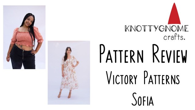 'Sewing Pattern Review: Victory Patterns Sofia Dress & Top'