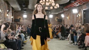 'Adeam | Fall Winter 2018/2019 Full Fashion Show | Exclusive'