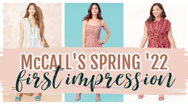 'Review: McCall\'s Spring 2022 Sewing Patterns'