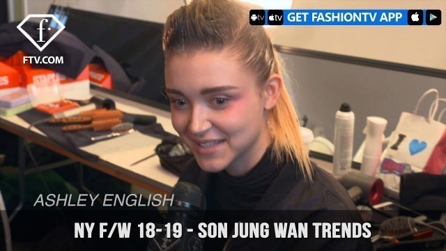 'Son Jung Wan Trends New York Fashion Week Fall/Winter 2018-19 | FashionTV | FTV'