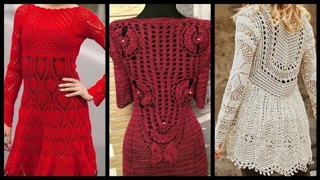 'Gorgeous crochet dresses for girls - Crochet dress designs patterns for women'