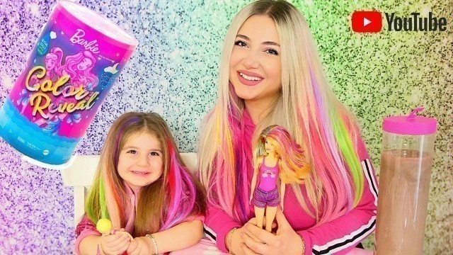 'Barbie Color Reveal Slumber Party Fun Unboxing! Dolls, Pets, Accessory Toy 50 Surprises'