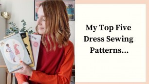 'My top five dress sewing patterns | Examples of my makes and how I\'ve used them for hacking'