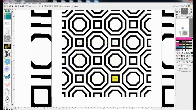 '[tutorial] how to create patterns with fashion & textile CAD SmartDesigner™_general image mode'