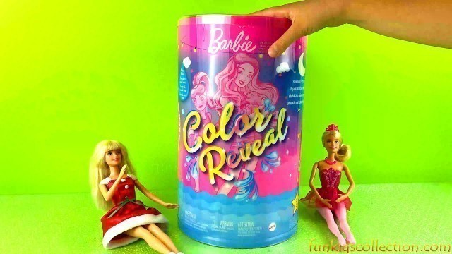 'Barbie Color Reveal 50 Surprises | Unboxing Barbie Color Reveal Barbie Slumber Party Fun'