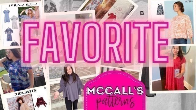 'MY FAVORITE MCCALL SEWING PATTERNS OF 2021, DIY FASHION SEWING CLOTHES, BEGINNER SEWING PATTERNS INC'