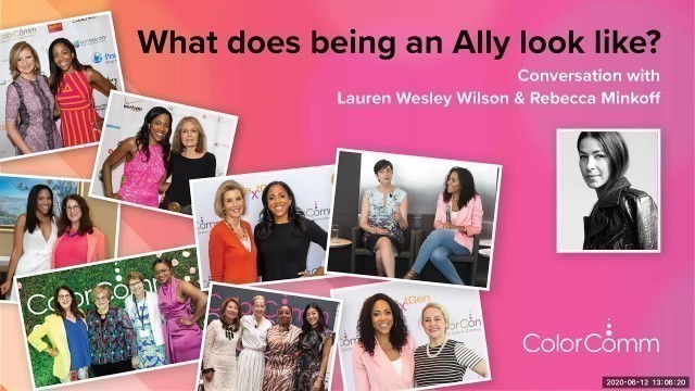 'What Does An Ally Look Like? with Fashion Designer Rebecca Minkoff'