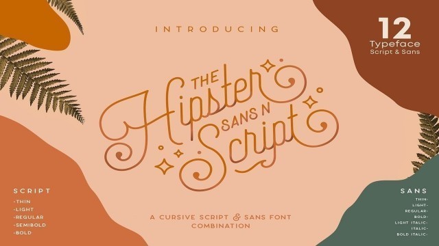 'Hipster Style   Stylish Font Duo Font Free Download'