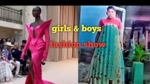 'girls & boys comedy fashion show