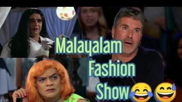 'Malayalam comedy fashion show